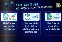 Hướng dẫn cách xác thực khuôn mặt khi đổi SIM sang máy mới theo quy định mới