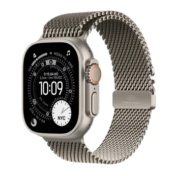Apple Watch Ultra 3 GPS + Cellular 49mm viền Titanium dây Milan